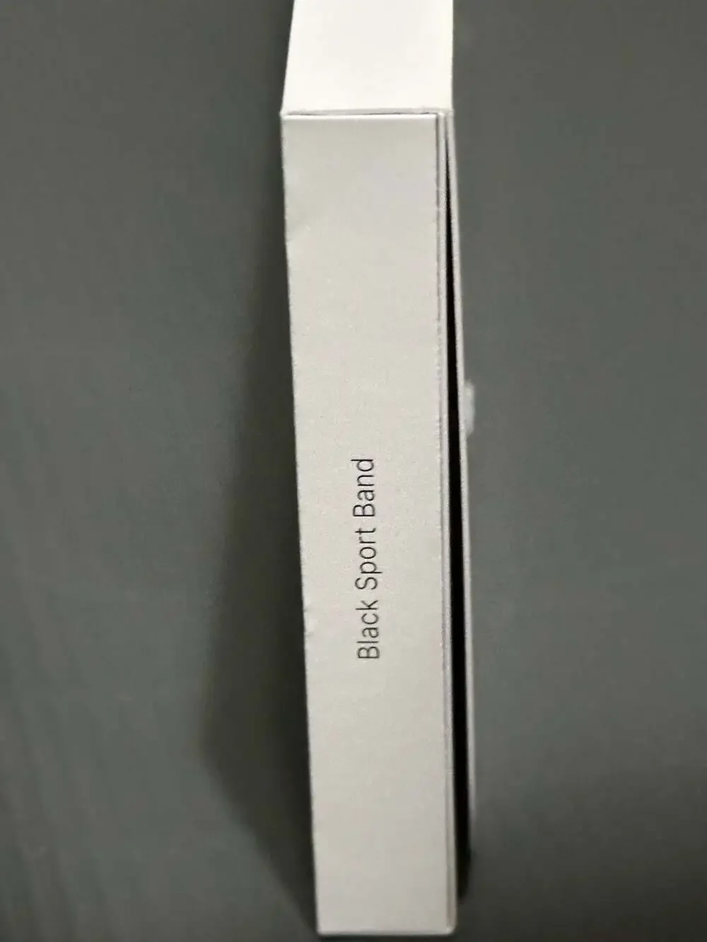 Apple Watch Sport Band 46mm M/L Black with Space Black Stainless Steel Pin
